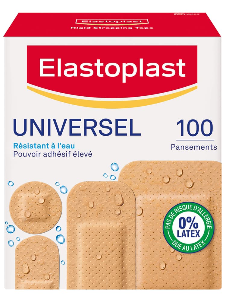 Elastoplast Pansements Universel - 100 Pansements - 4 Formats
